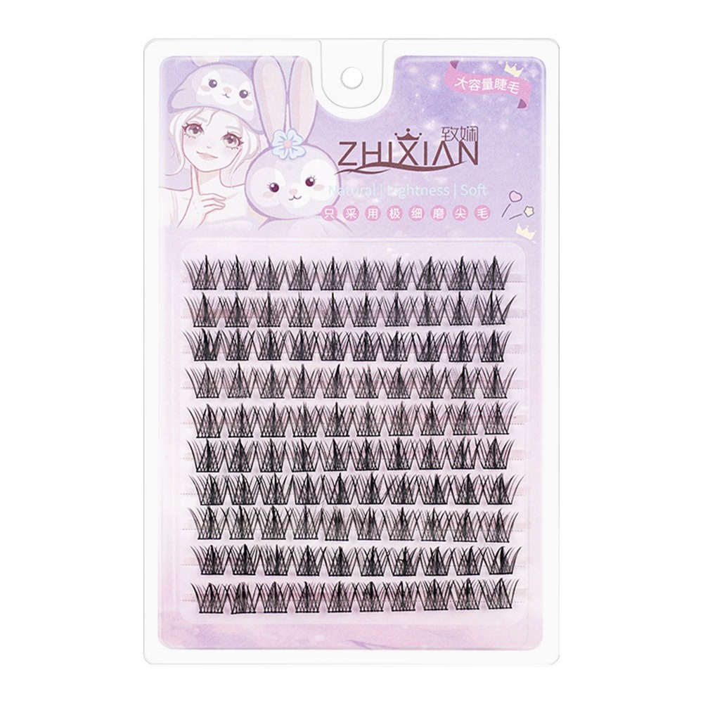 Anime Cosplay Lashes - With Jelly Glue Strips Sunflower False