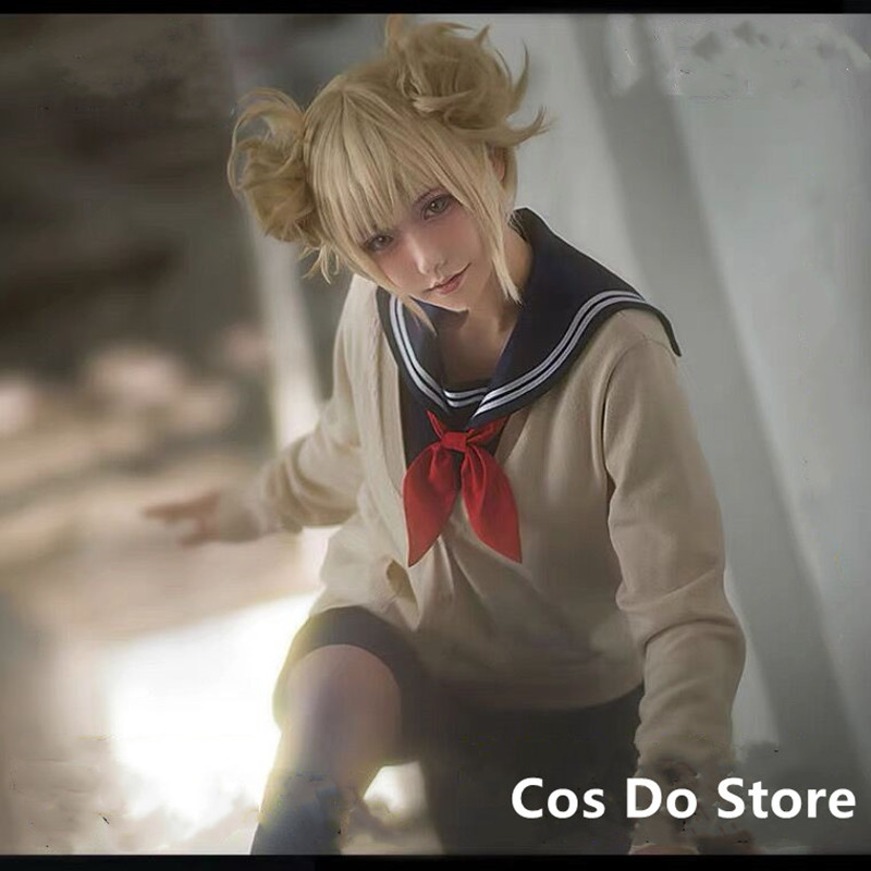 Anime Cosplay Kakegurui - My Hero Boku No Himiko Toga