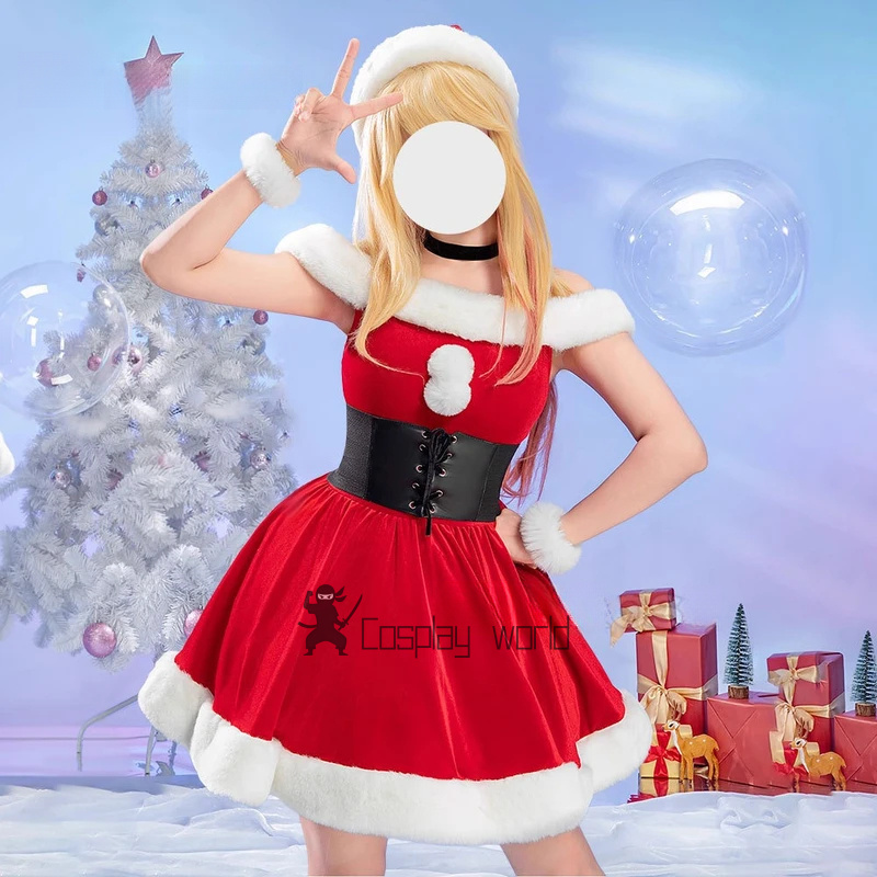 Kitagawa Anime Cosplay - My Dress-Up Darling Kitagawa Marin Christmas