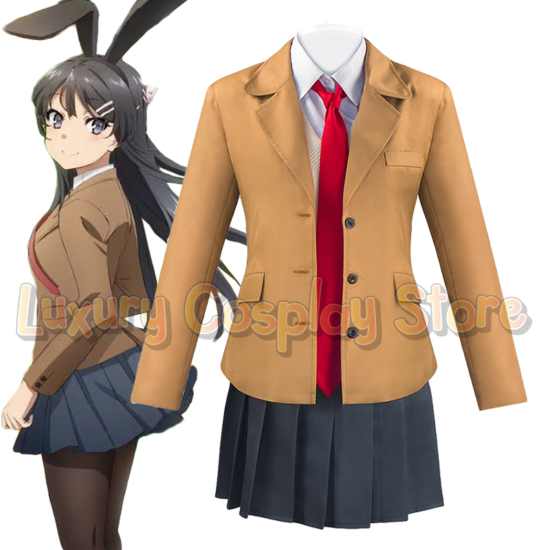 Cosplay Anime Bunny Girl - Anime Sakurajima Mai Cosplay Costume Rascal