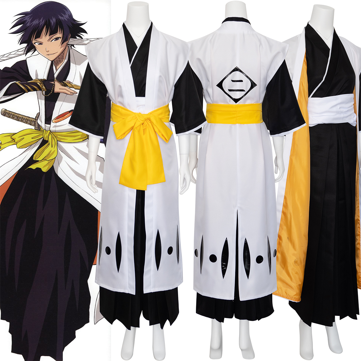 Bleach Captain Coat - Sui-Feng Soi Fon Shaoling Feng Shaolin