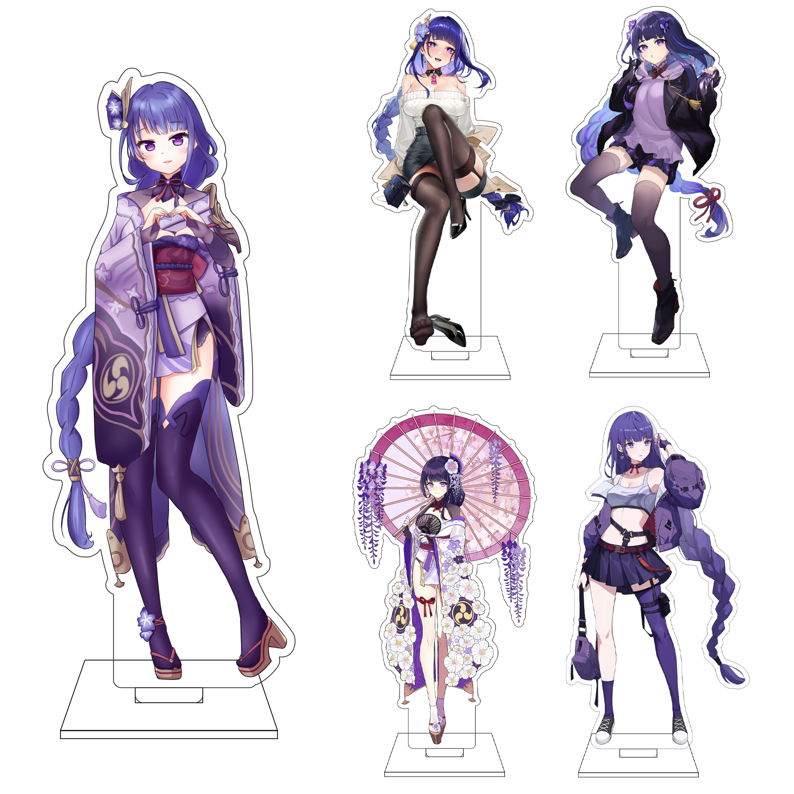 Anime Cosplay Japan - 16CM Anime Genshin Impact Cosplay Acrylic