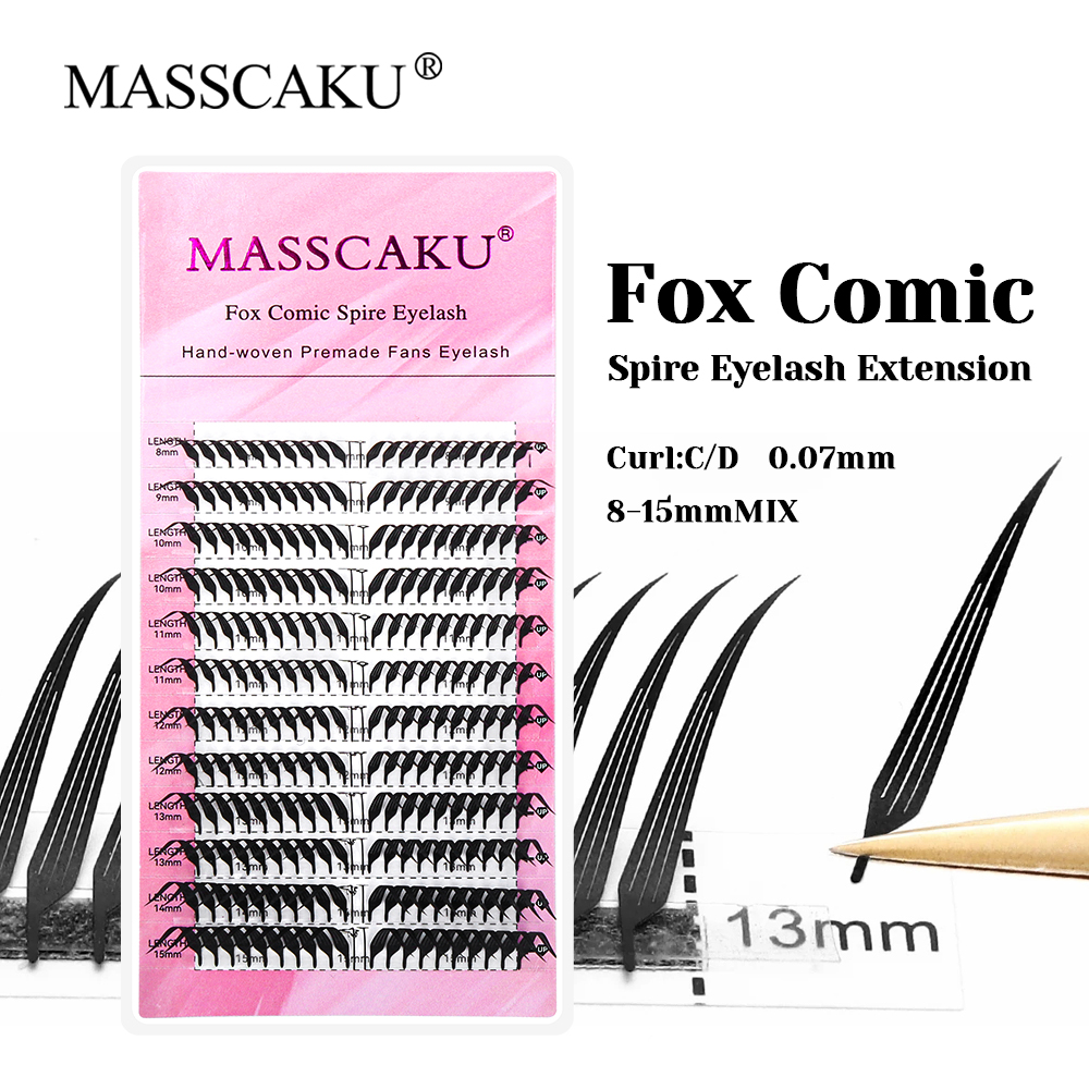 MASSCAKU Fox Comic Spire Lash  - Anime Cosplay Lashes recensione e prezzo