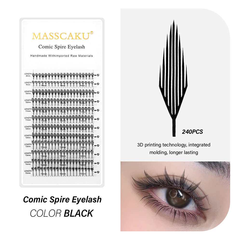 MASSCAKU Fox Comic Spire Lash  - Anime Cosplay Lashes recensione e prezzo