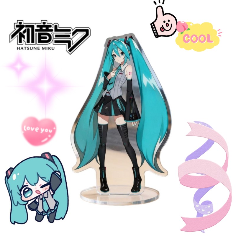Hatsune Miku 10cm Acrylic Stan - Anime Cosplay Japan recensione e prezzo