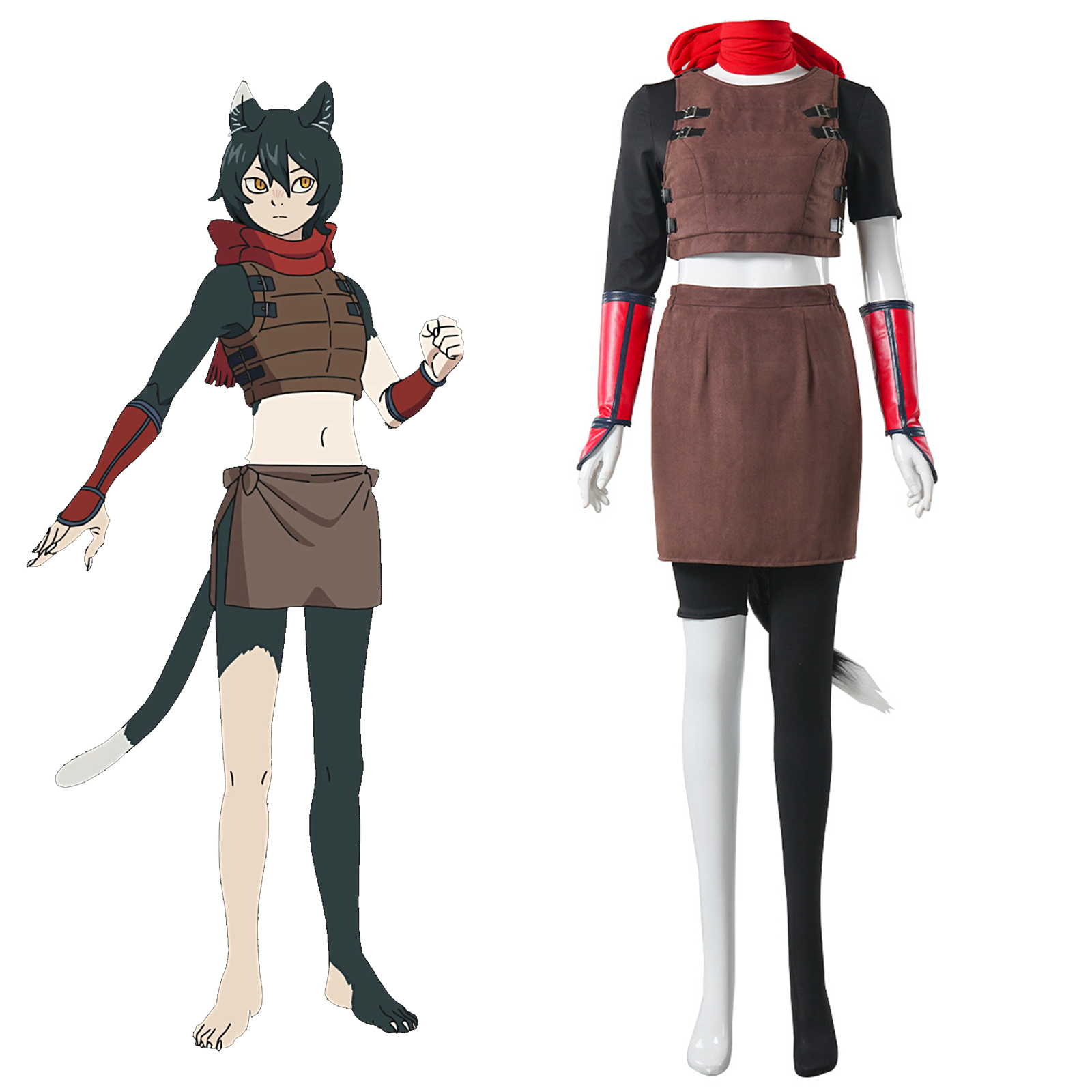 Dungeon Meshi Izutsumi Cosplay - Anime Cosplay Cat recensione e prezzo