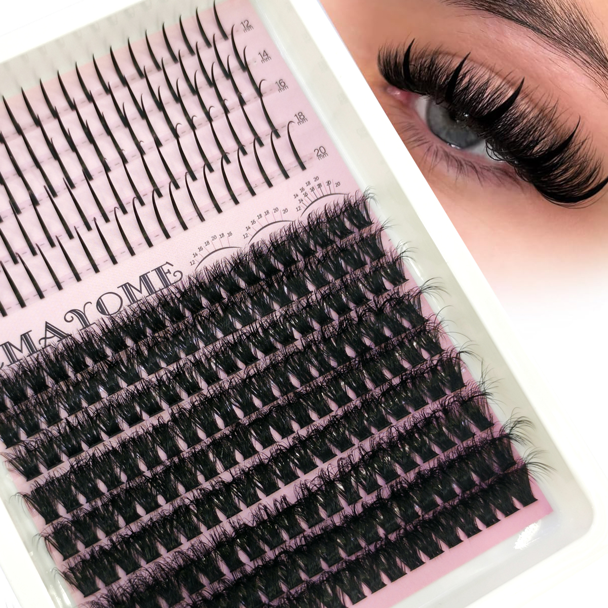 14rows Manga Lash Clusters Flu - Anime Cosplay Lashes recensione e prezzo