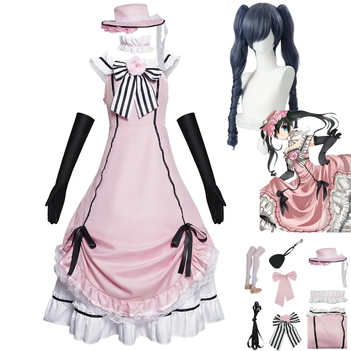 Anime Black Butler Ciel Phanto - Anime Cosplay Robin recensione e prezzo