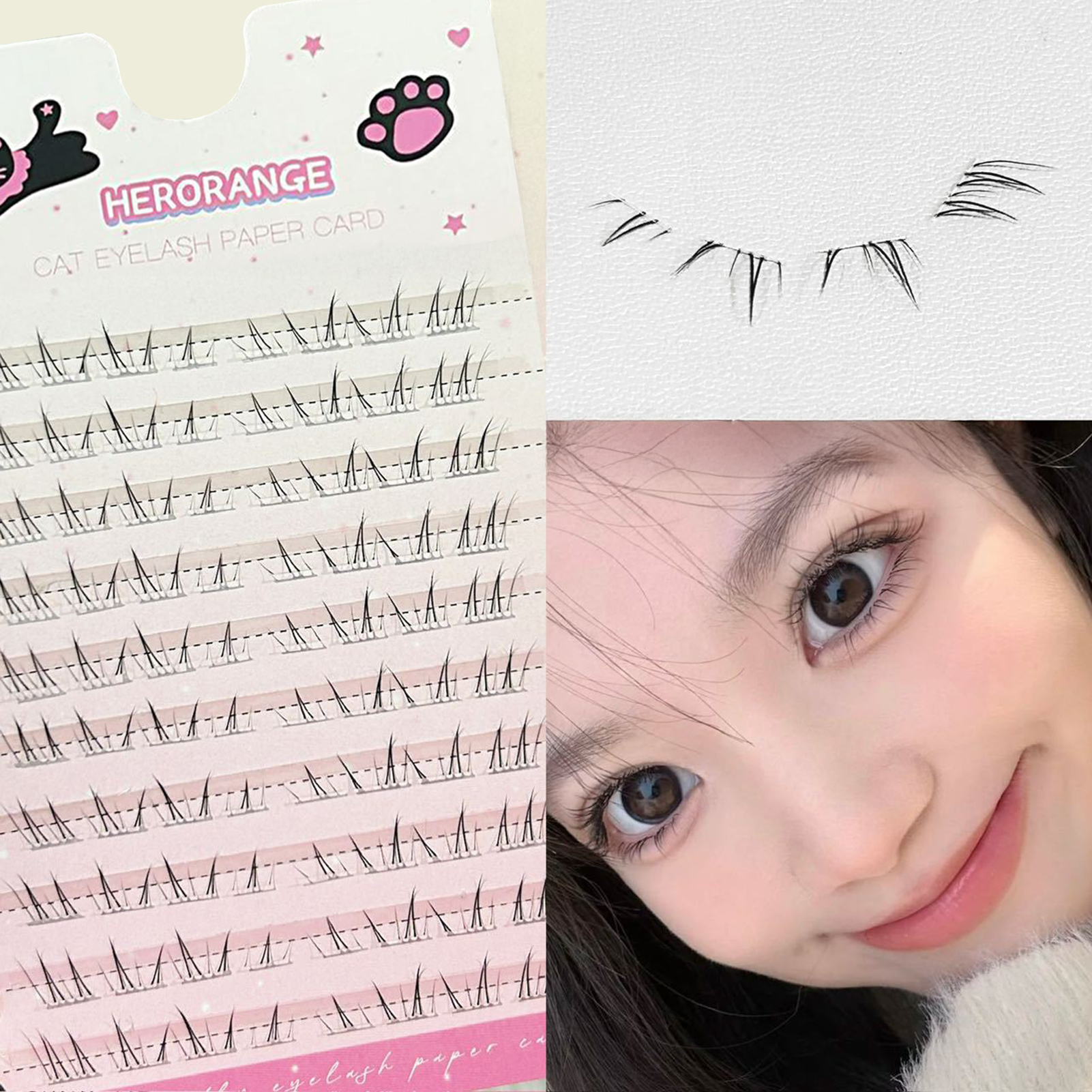 3/6/10 Rows Dense Cat's Eye Lo - Anime Cosplay Lashes recensione e prezzo