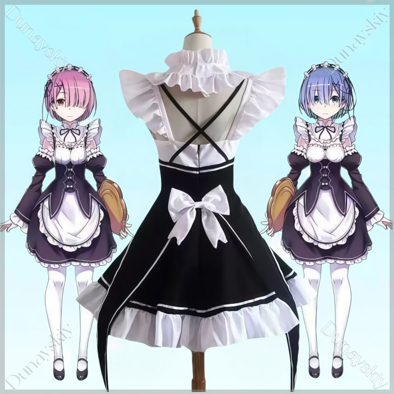 RE0 Rem Ram BJD Fits 100-170cm - Anime Cosplay Rem recensione e prezzo