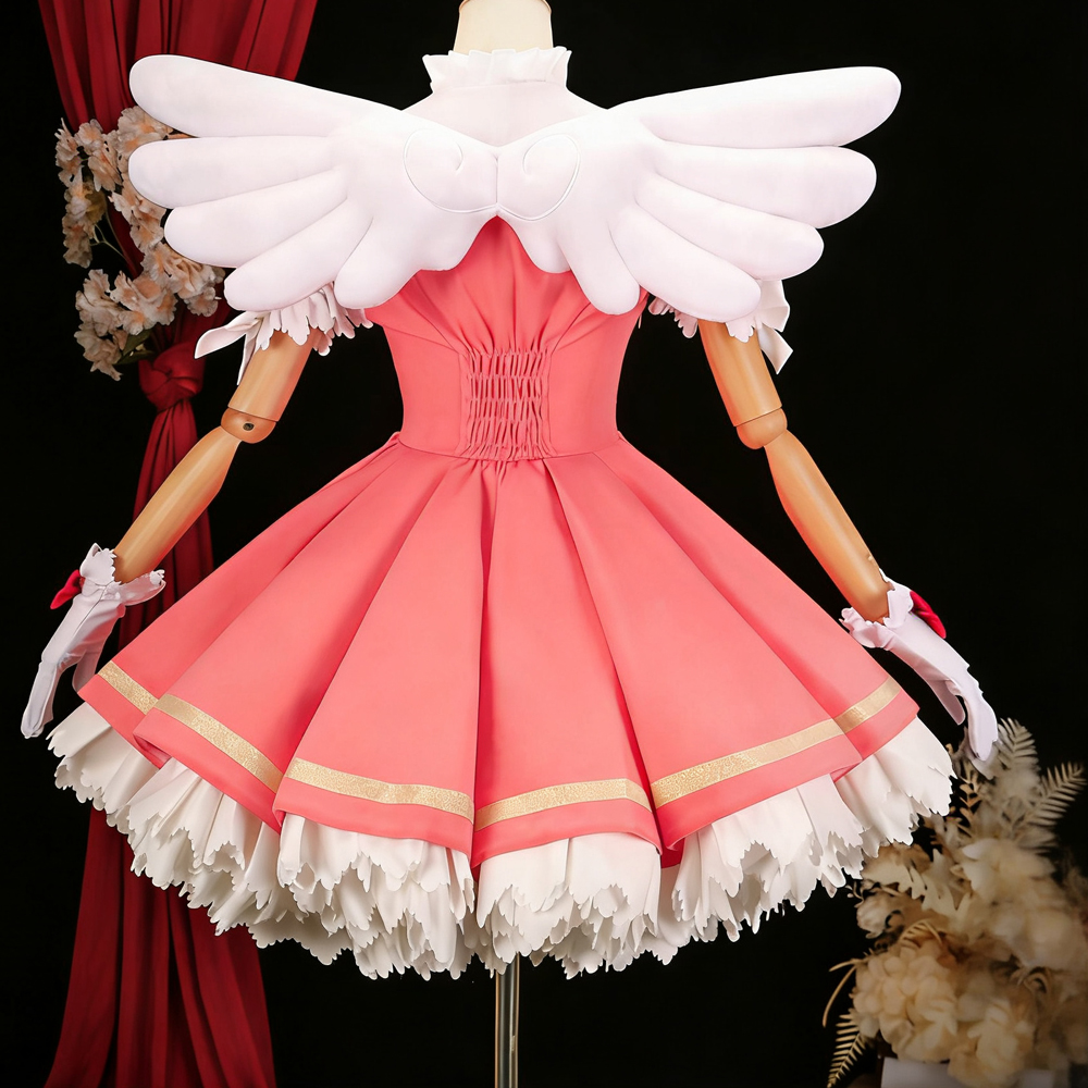 Kinomoto Sakura Cosplay Pink L - Anime Cosplay Events recensione e prezzo