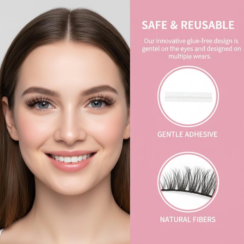 6 Rows Diy Segmented False Eye - Anime Cosplay Lashes recensione e prezzo