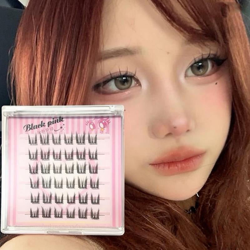 6 Rows Diy Segmented False Eye - Anime Cosplay Lashes recensione e prezzo
