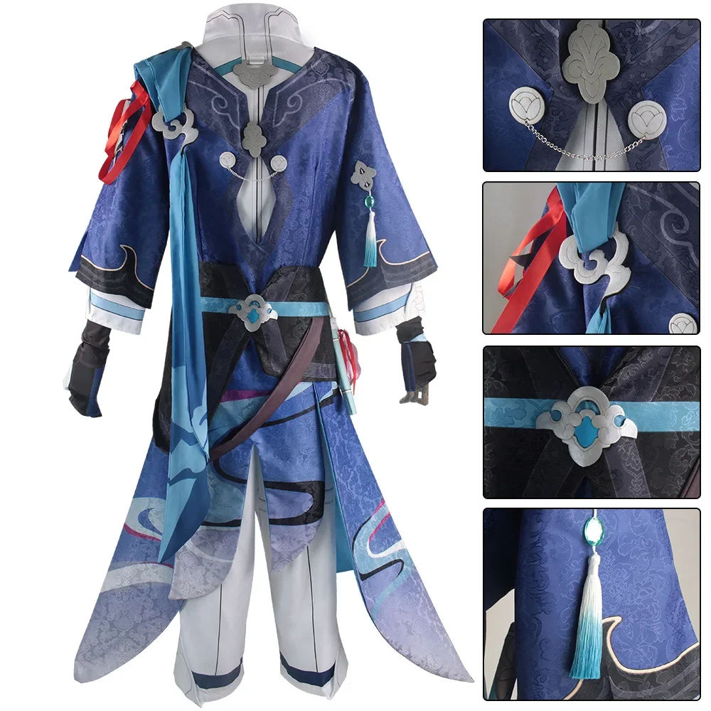 Yanqing Cosplay Costume Honkai - Anime Cosplay To Buy recensione e prezzo
