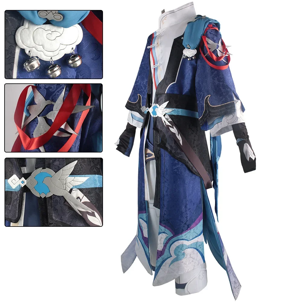 Yanqing Cosplay Costume Honkai - Anime Cosplay To Buy recensione e prezzo