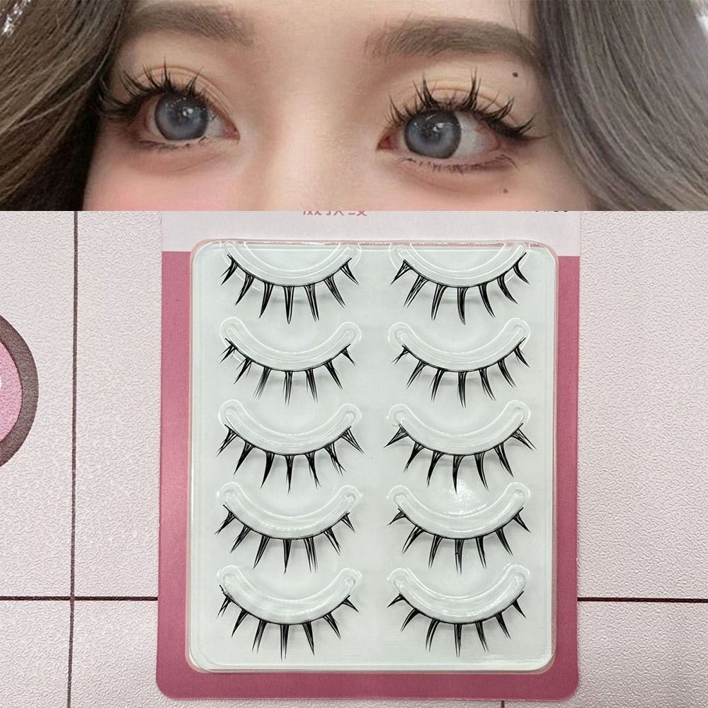 Faux Mink False Eyelashes 5 Pa - Anime Cosplay Lashes recensione e prezzo