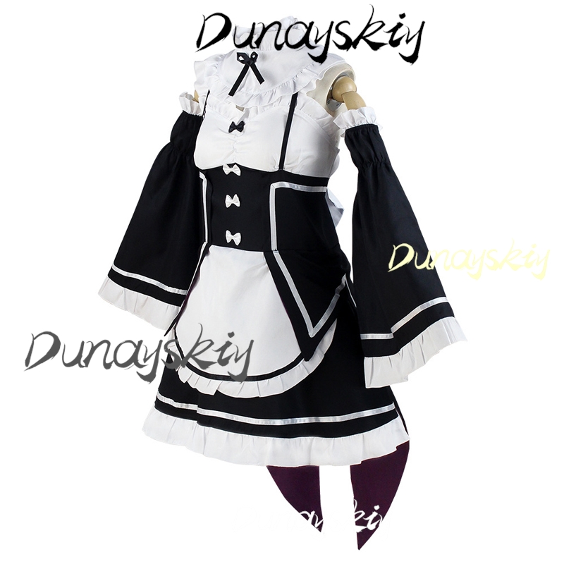 Rem Ram Cosplay Costume Anime  - Anime Cosplay Rem recensione e prezzo
