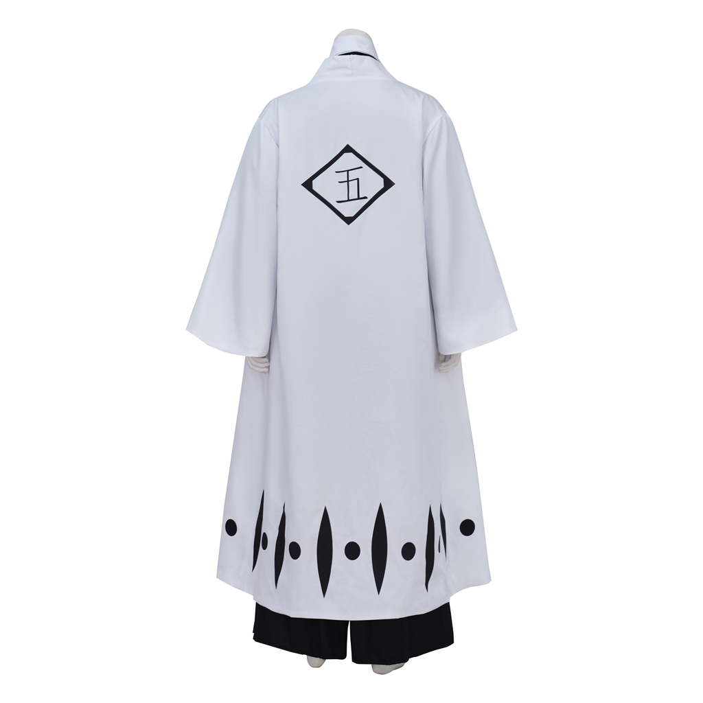 Men Hirako Shinji Cosplay Cost - Bleach Captain Coat recensione e prezzo