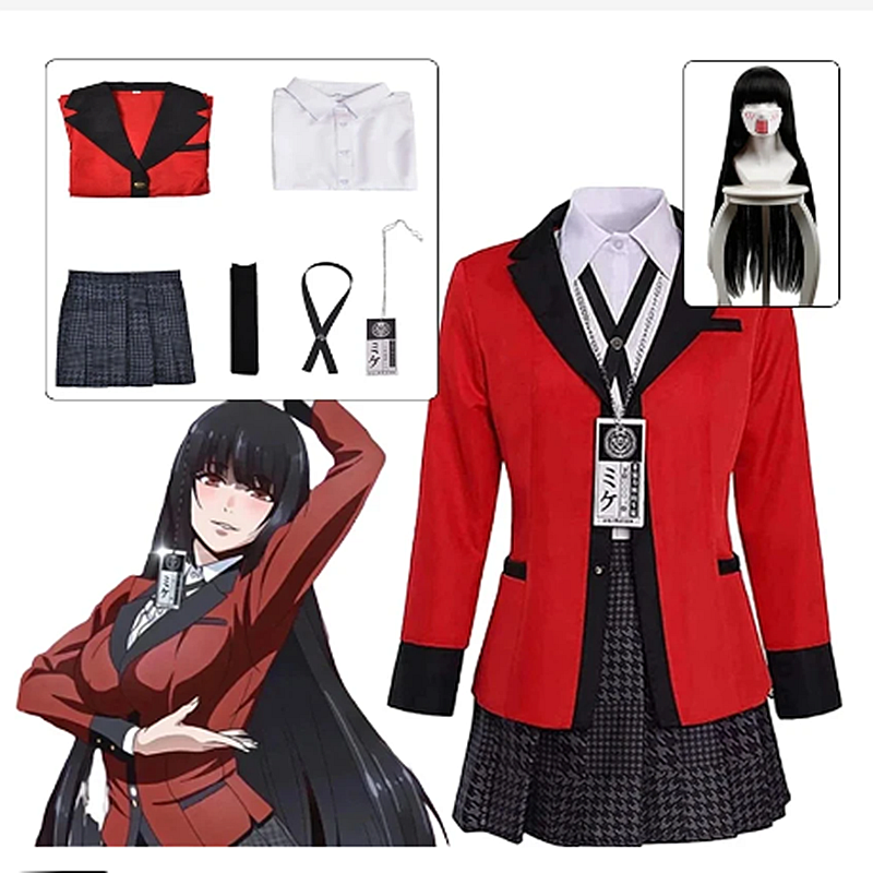 Cosplay Costume Girl Pleated S - Anime Cosplay Kakegurui recensione e prezzo