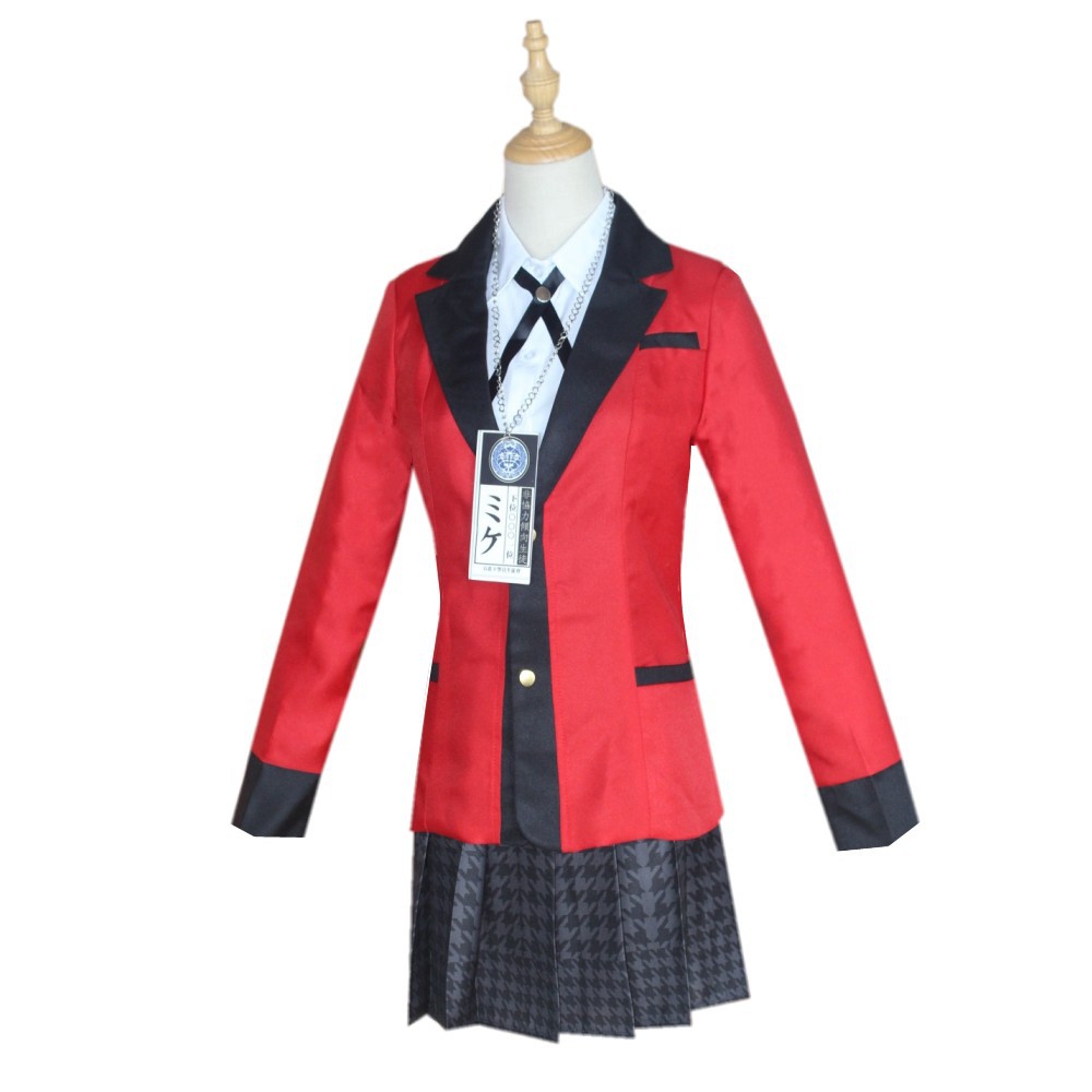 Cosplay Costume Girl Pleated S - Anime Cosplay Kakegurui recensione e prezzo