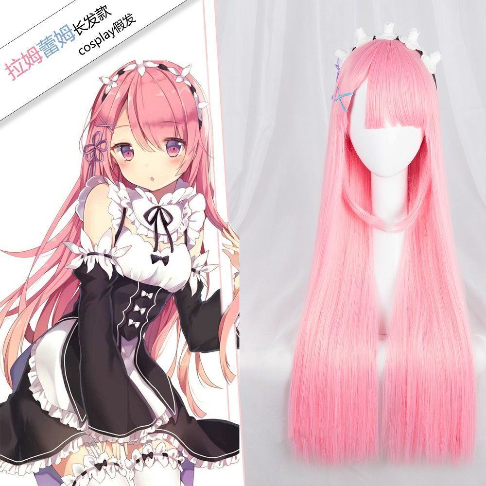 Re Zero Ram & Rem Cosplay Wig  - Anime Cosplay Rem recensione e prezzo