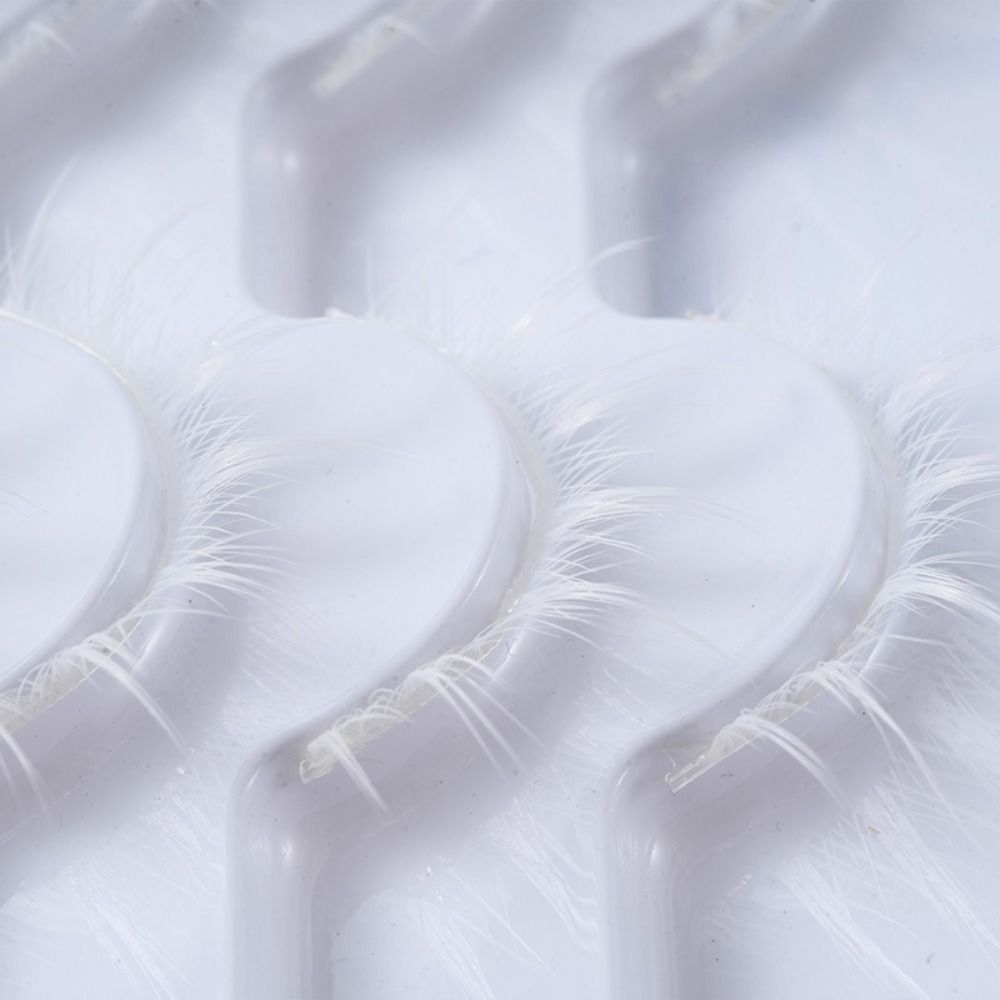 White White Anime Eyelashes Ja - Anime Cosplay Lashes recensione e prezzo