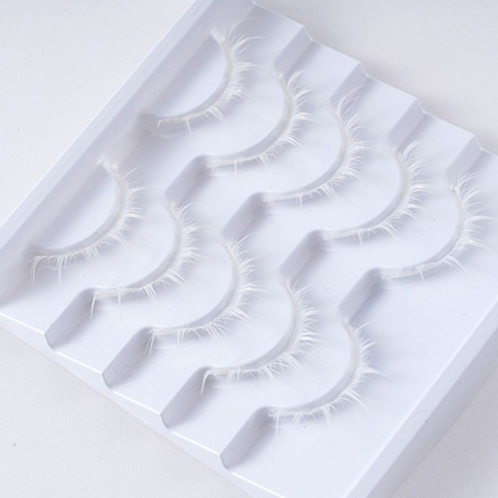 White White Anime Eyelashes Ja - Anime Cosplay Lashes recensione e prezzo