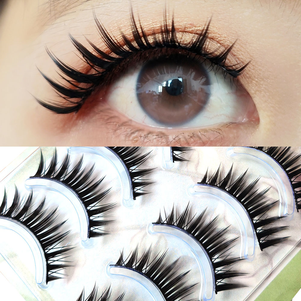 5 Pairs Makeup False Eyelash T - Anime Cosplay Lashes recensione e prezzo