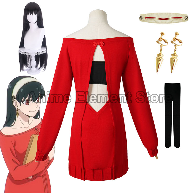 Anime SPY X FAMILY Cosplay Yor - Anime Cosplay Yor Forger recensione e prezzo