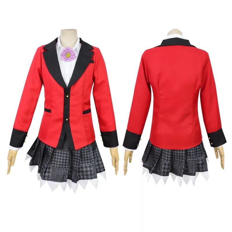 Anime Kakegurui Yumeko Costume - Anime Cosplay Kakegurui recensione e prezzo