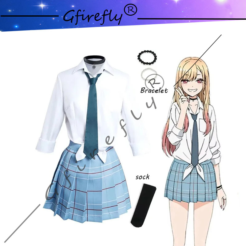 Anime My Dress-Up Darling Mari - Kitagawa Anime Cosplay recensione e prezzo