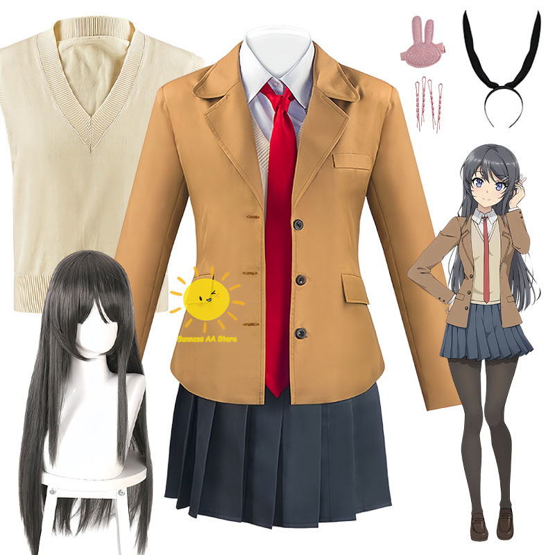 Anime Sakurajima Mai Cosplay R - Cosplay Anime Bunny Girl recensione e prezzo