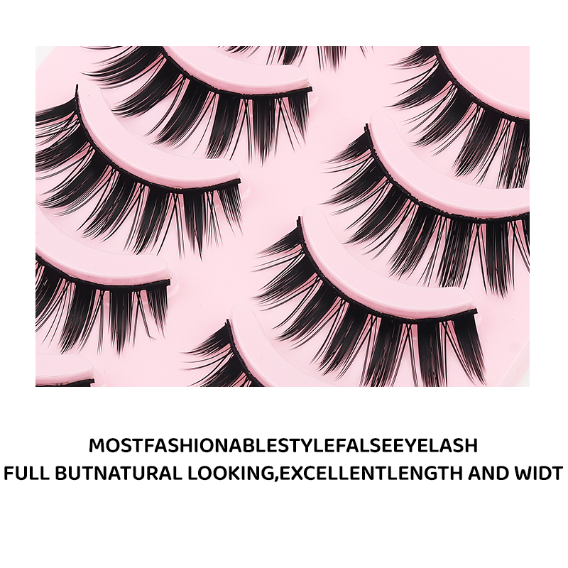 DINGSEN 5 Pairs Manga Lashes E - Anime Cosplay Lashes recensione e prezzo