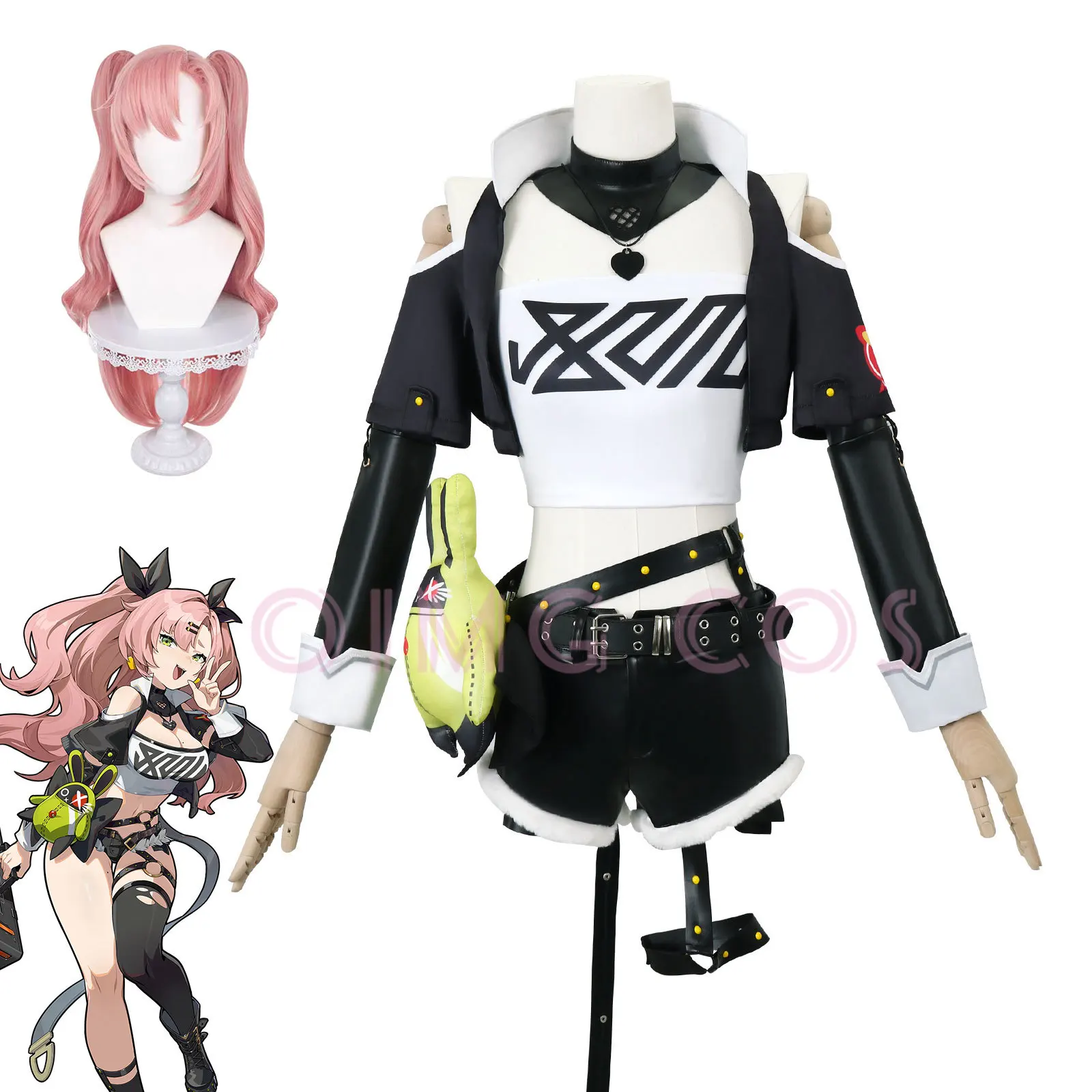 Nicole Demara Zenless Zone Zer - Anime Zero Cosplay recensione e prezzo