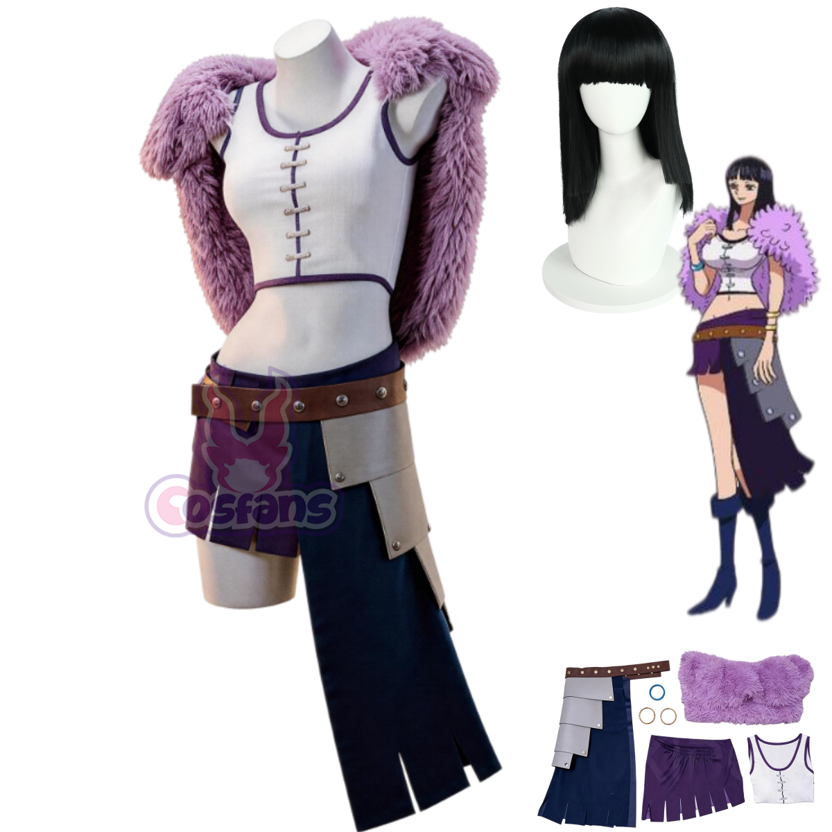 Anime Miss All Sunday Nico Rob - Anime Cosplay Robin recensione e prezzo