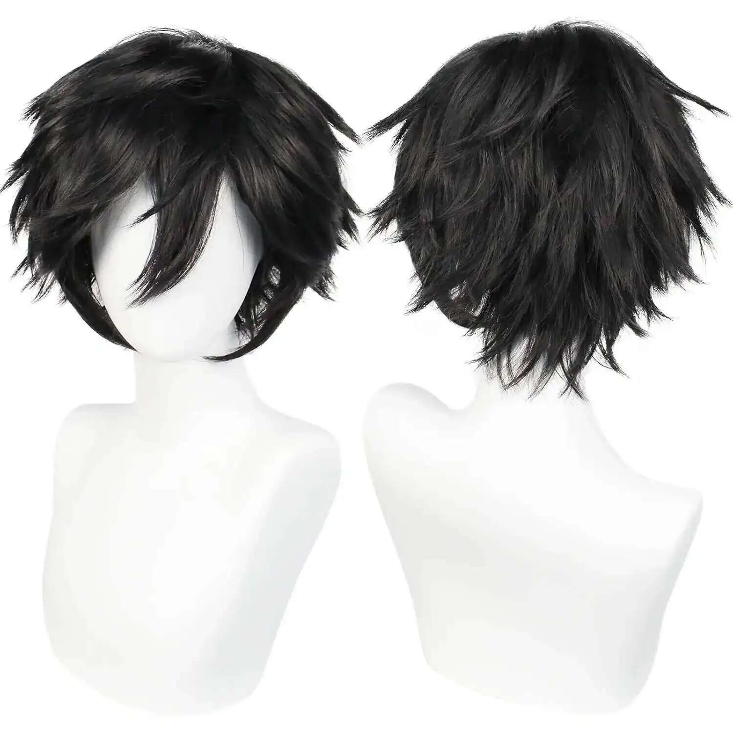 Short Black Men's Cosplay Synt - Anime Cosplay Events recensione e prezzo