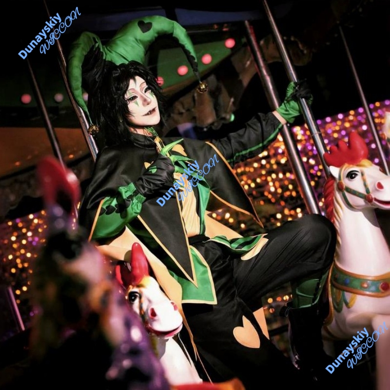 Mens Freak Circus Pierrot Clow - Anime Cosplay Expo 2025 recensione e prezzo