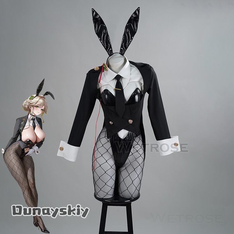 Ade: Agent Bunny NIKKE Cosplay - Cosplay Anime Bunny Girl recensione e prezzo