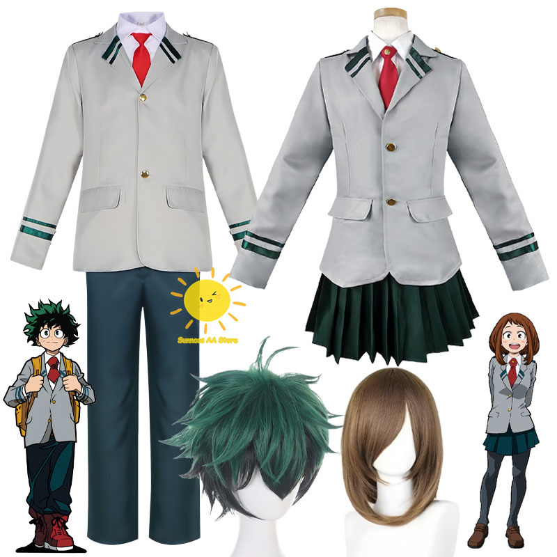 Anime Midoriya Izuku Ochaco Ur - Anime Cosplay Jujutsu recensione e prezzo