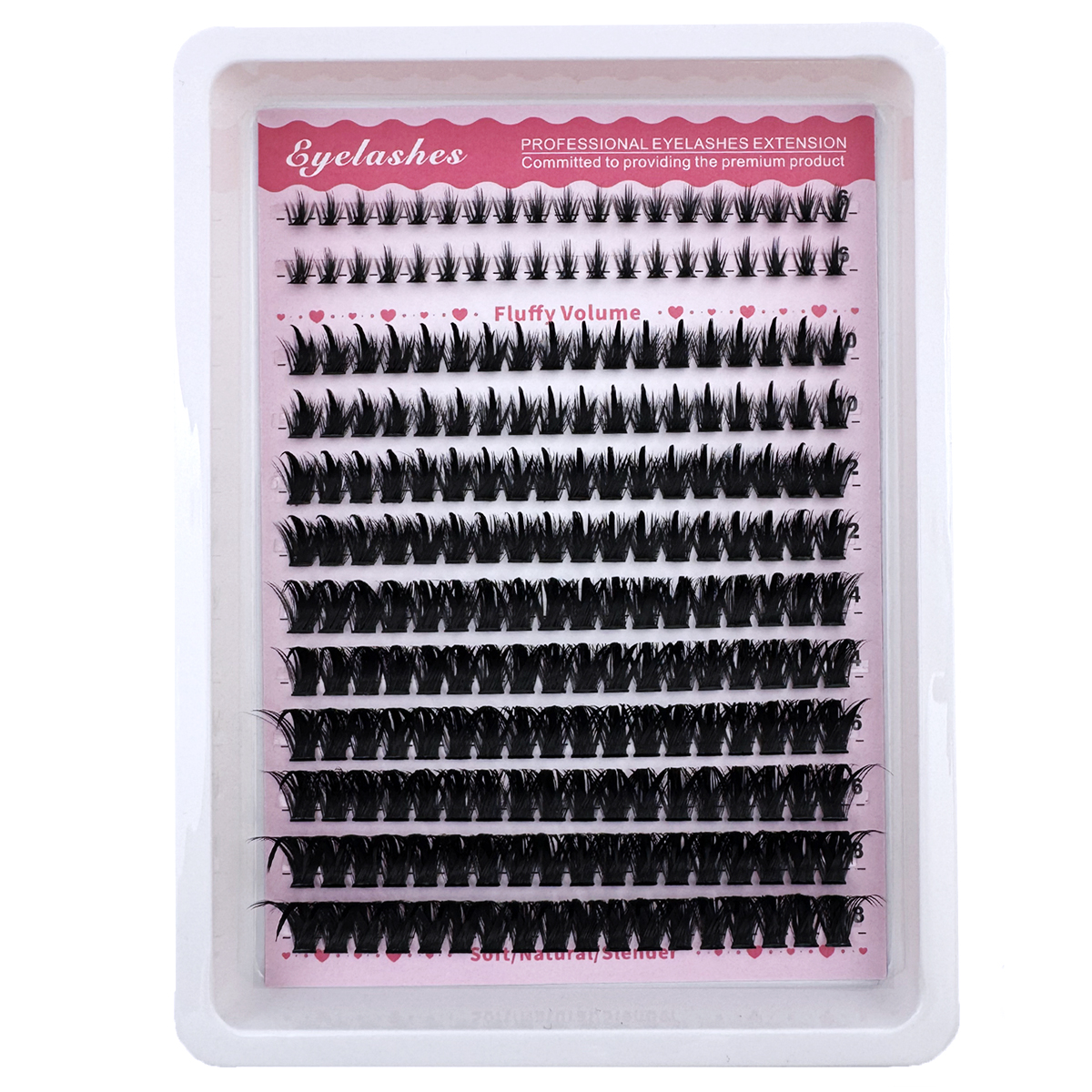 Spikes 60D-300D eyelashes 6-18 - Anime Cosplay Lashes recensione e prezzo