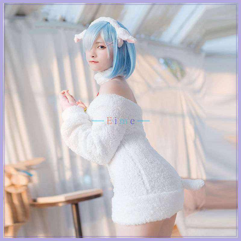 Anime Re Zero Ram Rem Cosplay  - Anime Cosplay Rem recensione e prezzo