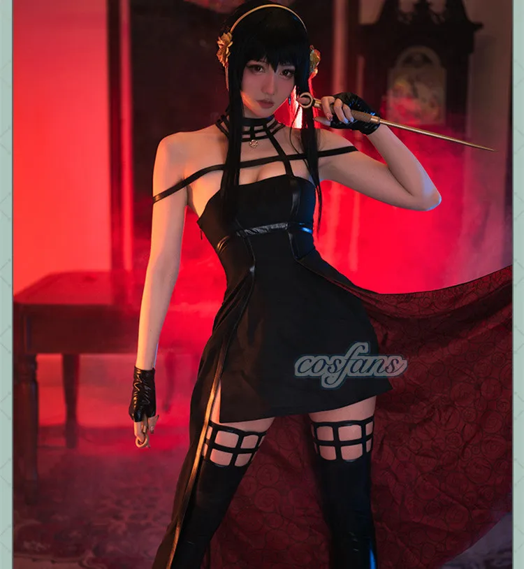 Spy X Family Yor Forger Cospla - Anime Cosplay Yor Forger recensione e prezzo