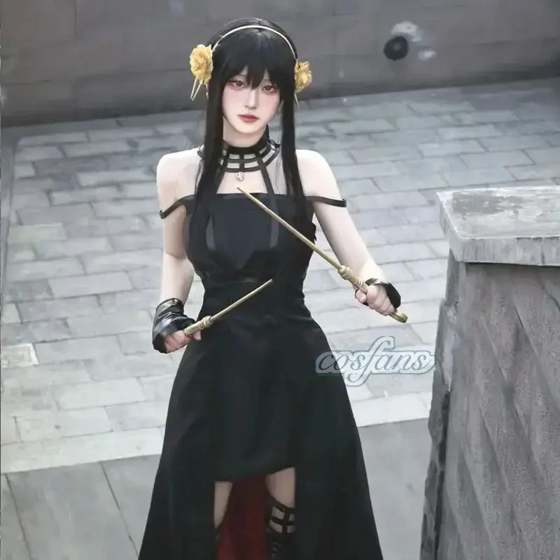 Spy X Family Yor Forger Cospla - Anime Cosplay Yor Forger recensione e prezzo