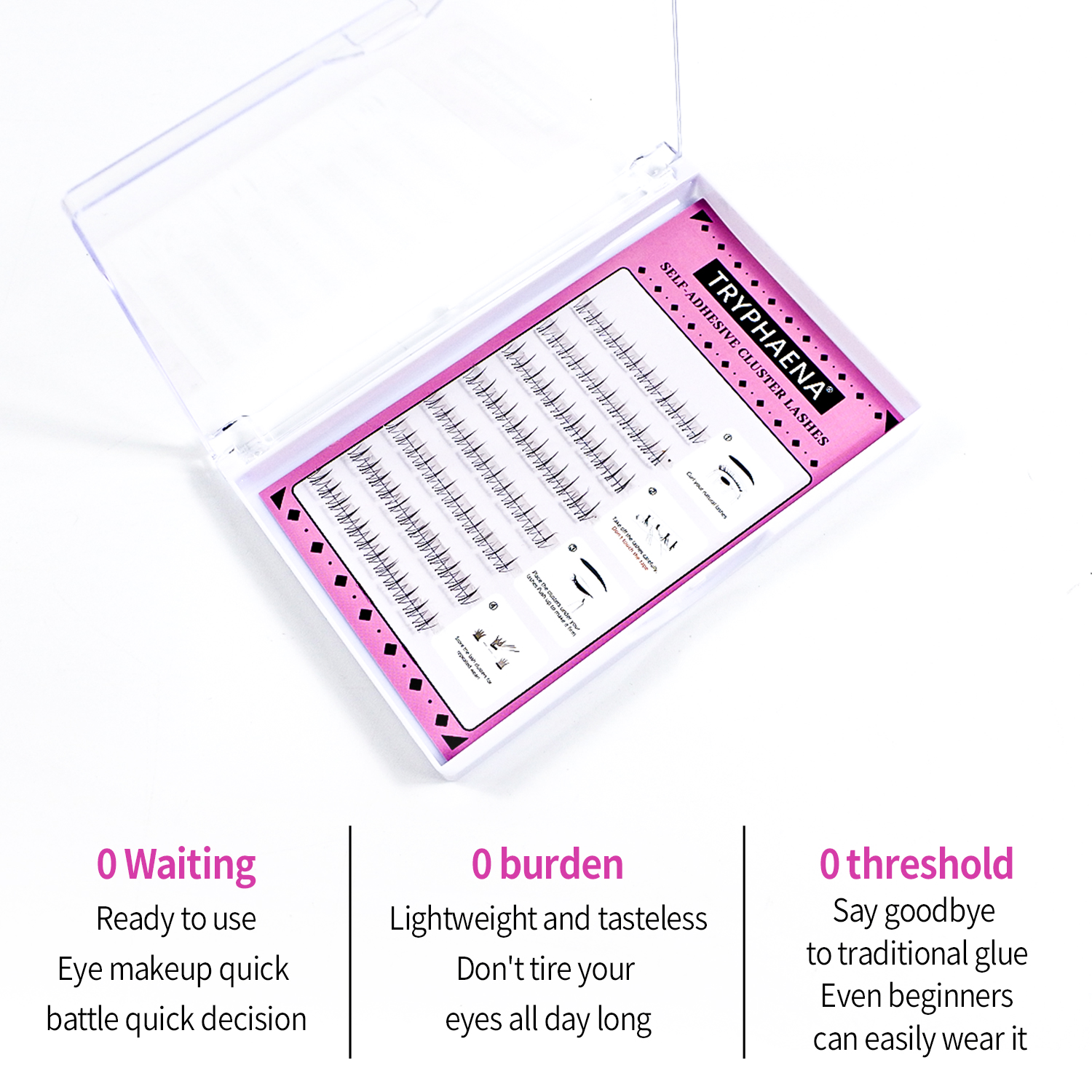 Self Adhesive Bottom Lashes No - Anime Cosplay Lashes recensione e prezzo