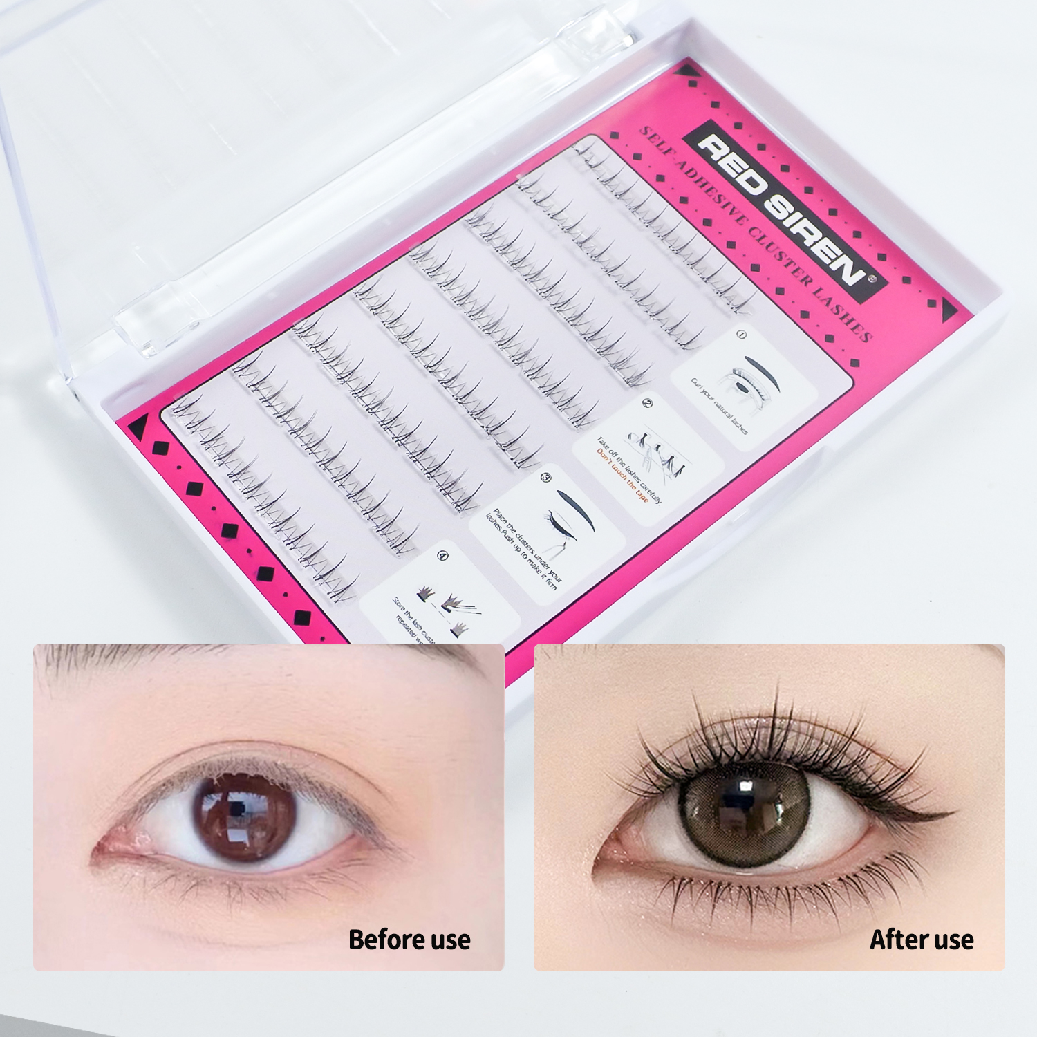 Self Adhesive Bottom Lashes No - Anime Cosplay Lashes recensione e prezzo
