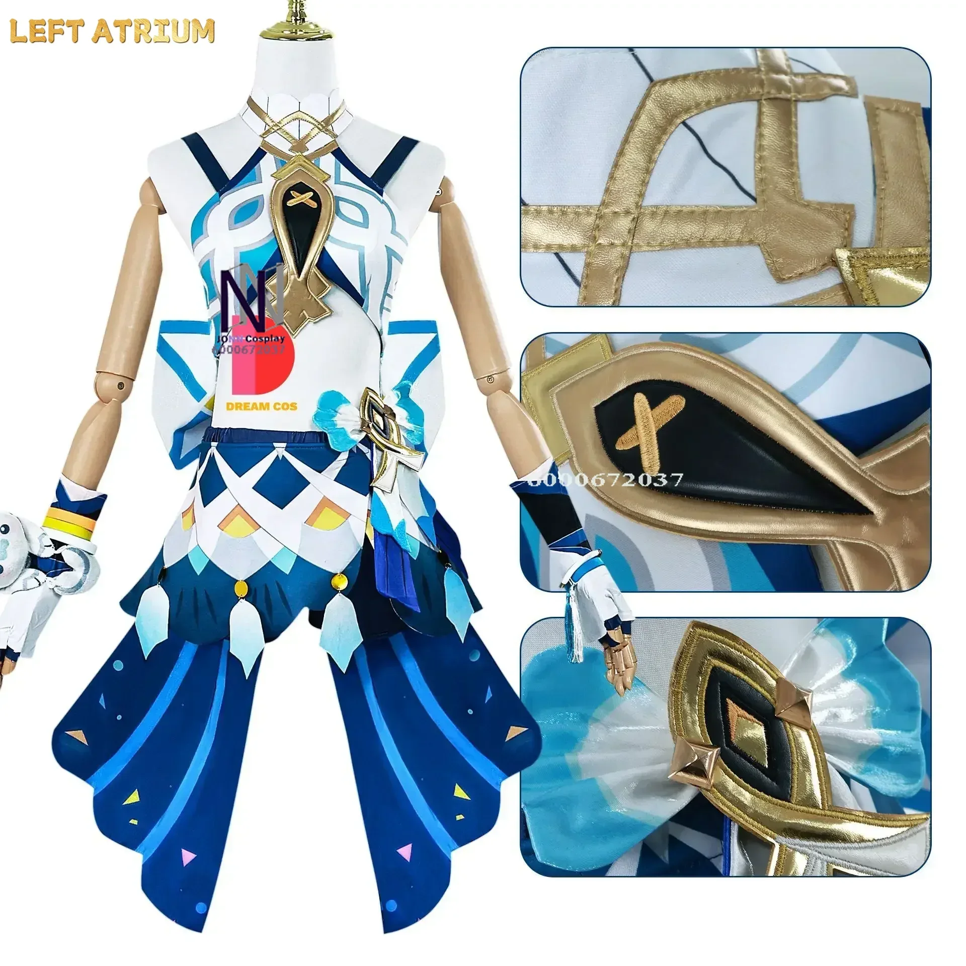 Game Genshin Impact Mualani Co - Anime Cosplay Events recensione e prezzo