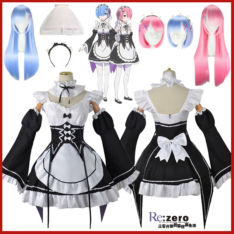 Anime Ram Rem Lolita Meid Cosp - Anime Cosplay Rem recensione e prezzo