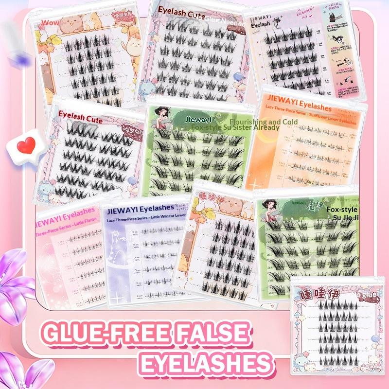 6 Rows Diy Segmented False Eye - Anime Cosplay Lashes recensione e prezzo