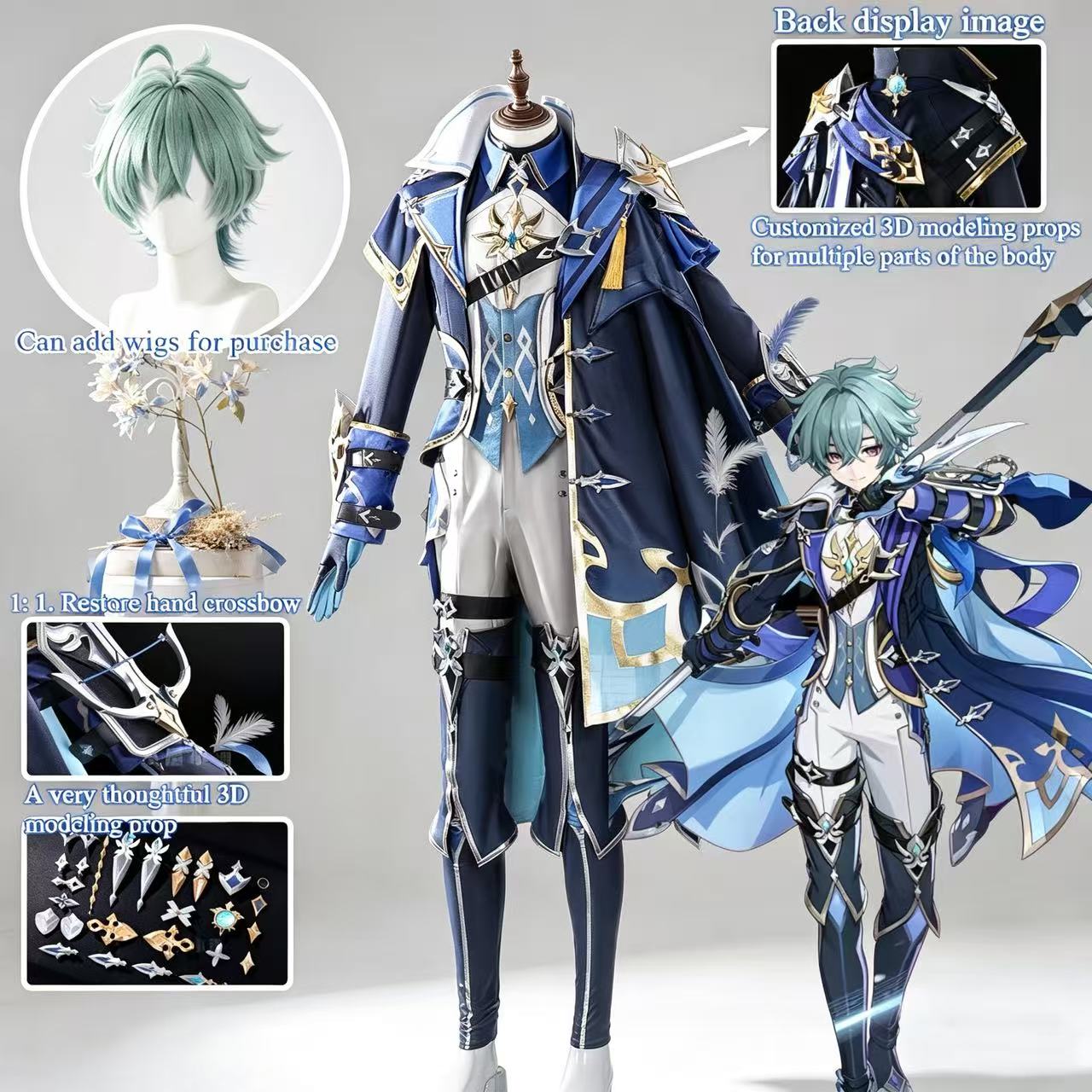 Lohen cosplay Game Cosplay Ser - Anime Cosplay Seri recensione e prezzo