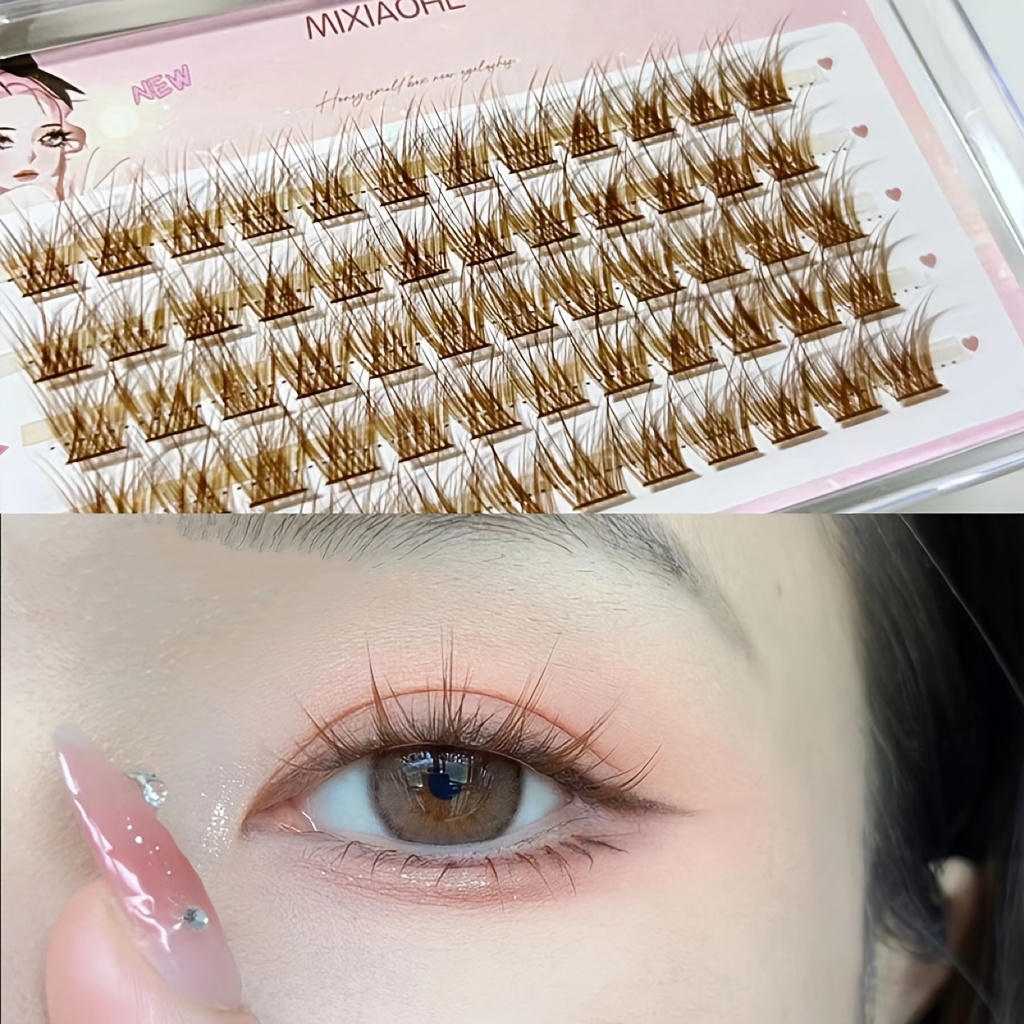 Mixiaohe Colorful Eyelashes 60 - Anime Cosplay Lashes recensione e prezzo